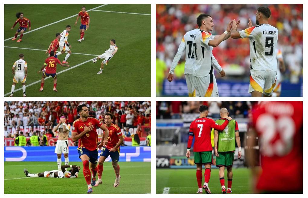 法国国家队迎战葡萄牙，双方实力均衡