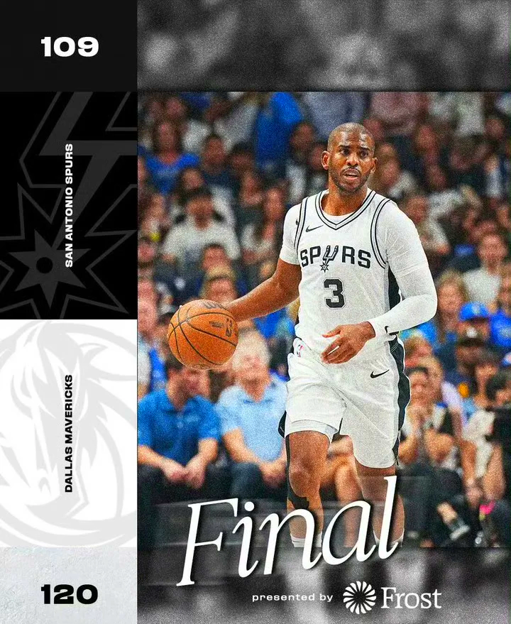 马刺队遭逆转，不敌独行侠队