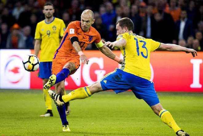 荷兰队惨遭淘汰，瑞典淘汰